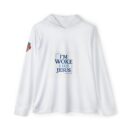 Men's Faith-Inspired Sports Warmup Hoodie - "I'M WOKE LIKE JESUS"