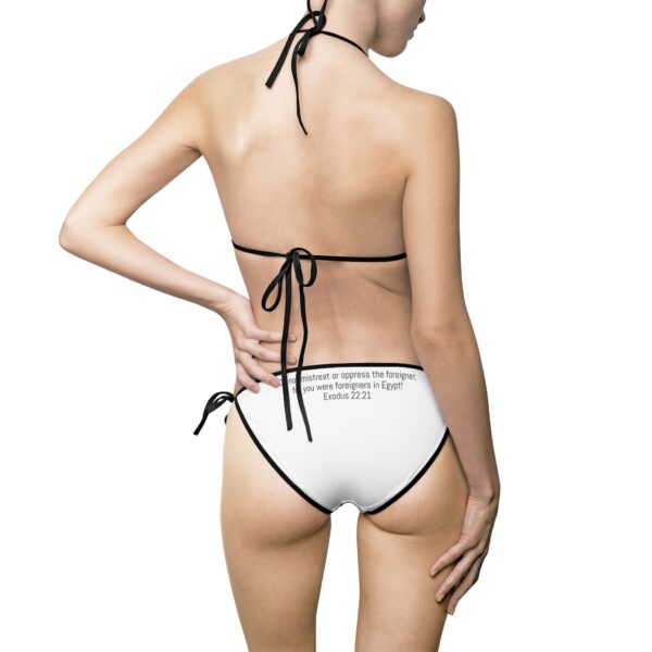 Women's Bikini Swimsuit - "I'm Woke, Jesus" Summer Beachwear - Image 9