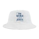 I'm Woke Like Jesus Bucket Hat - Stylish Faith-Inspired Summer Accessory