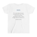 Inspirational Youth Short Sleeve Tee - "I’m Woke Like Jesus"
