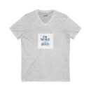 Woke Like Jesus V-Neck Tee - Inspirational Unisex T-Shirt for Freedom Lovers