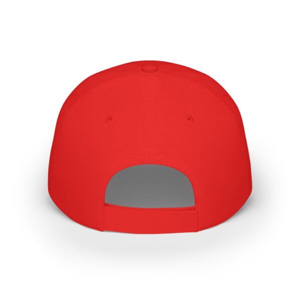 Woke Like Jesus Baseball Cap - Red Low Profile Hat for Faith and Style - Image 2