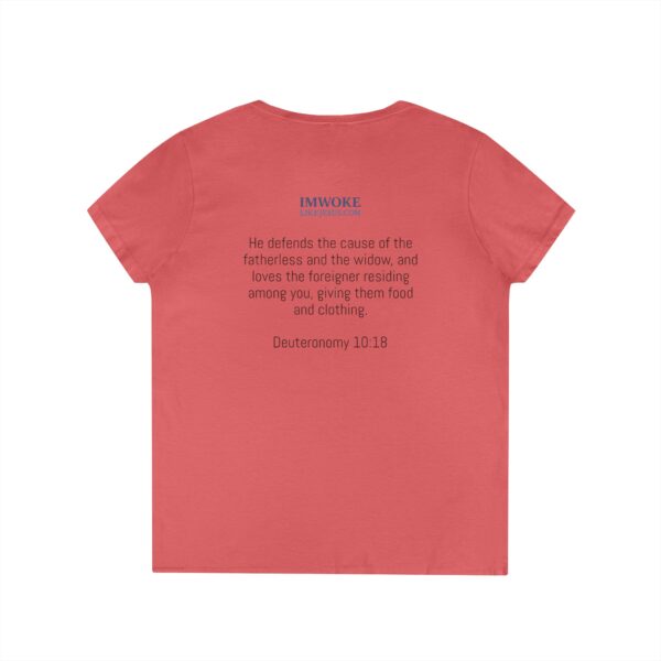 Ladies' V-Neck T-Shirt - Image 5