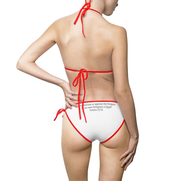 Women's Bikini Swimsuit - "I'm Woke, Jesus" Summer Beachwear - Image 6