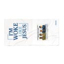 I'm Woke Like Jesus Beach Towel - Coastal Vibe Honoring the Men & Women who have Served