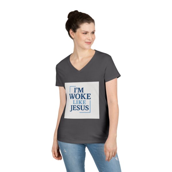 Ladies' V-Neck T-Shirt - Image 15