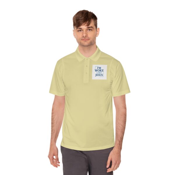 Men's Sport Polo Shirt - I'm Woke with Jesus - Casual Faith Apparel - Image 12