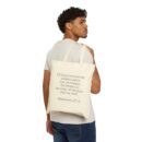 Woke Jesus Inspirational Cotton Canvas Tote Bag