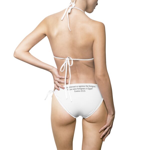 Women's Bikini Swimsuit - "I'm Woke, Jesus" Summer Beachwear - Image 3