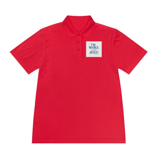 Men's Sport Polo Shirt - I'm Woke with Jesus - Casual Faith Apparel - Image 19