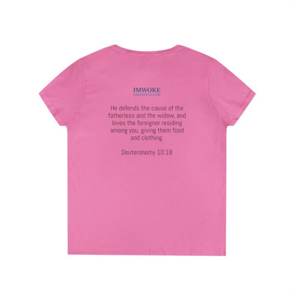 Ladies' V-Neck T-Shirt - Image 20