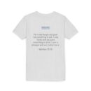 Inspirational Youth Short Sleeve Tee - "I’m Woke Like Jesus"