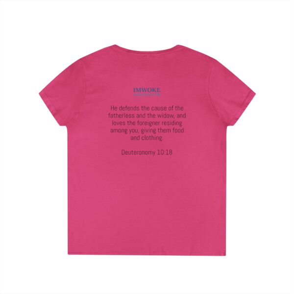 Ladies' V-Neck T-Shirt - Image 23