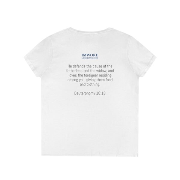 Ladies' V-Neck T-Shirt - Image 2