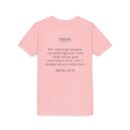Inspirational Youth Short Sleeve Tee - "I’m Woke Like Jesus"