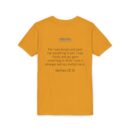 Inspirational Youth Short Sleeve Tee - "I’m Woke Like Jesus"