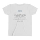 Inspirational Youth Short Sleeve Tee - "I’m Woke Like Jesus"