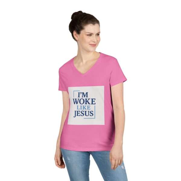 Ladies' V-Neck T-Shirt - Image 21