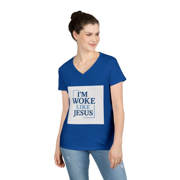 Ladies' V-Neck T-Shirt - Image 18