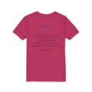 Inspirational Youth Short Sleeve Tee - "I’m Woke Like Jesus"