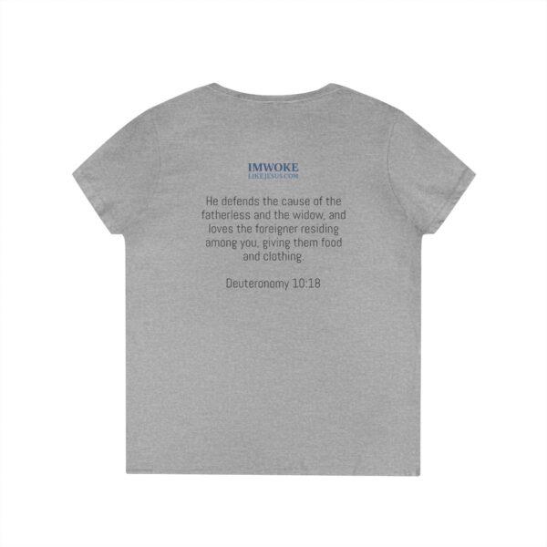 Ladies' V-Neck T-Shirt - Image 8