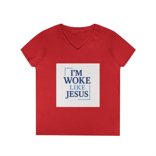 Ladies' V-Neck T-Shirt - Image 25