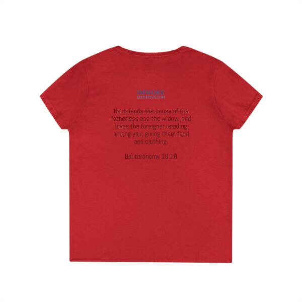 Ladies' V-Neck T-Shirt - Image 26