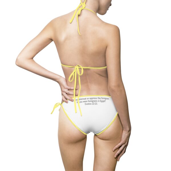 Women's Bikini Swimsuit - "I'm Woke, Jesus" Summer Beachwear - Image 15