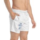 Funny Woke Swim Trunks for Beach & Pool Fun