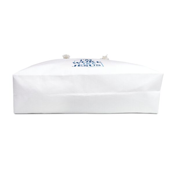 Inspirational Weekender Bag - 'I’m Woke Like Jesus' & Psalm 146:9 Quotes - Image 4