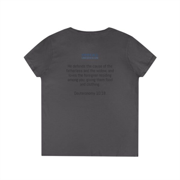 Ladies' V-Neck T-Shirt - Image 14