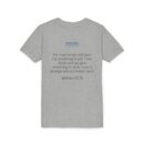 Inspirational Youth Short Sleeve Tee - "I’m Woke Like Jesus"