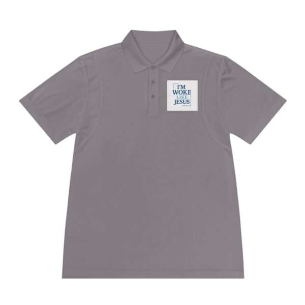 Men's Sport Polo Shirt - I'm Woke with Jesus - Casual Faith Apparel - Image 13