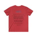 Christian V-Neck Tee, I'm Woke Like Jesus, Pope Leo Quote